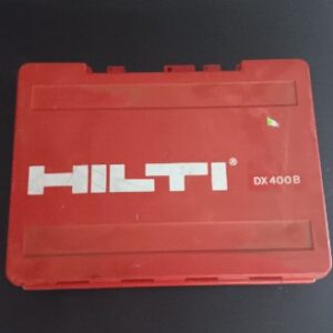 Hilti DX 400B Powder Actuated Fastening Tool Kit with Case & Accessories