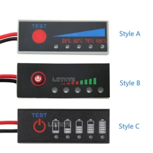 Intelligent Battery Display Lithium Battery Level Indicator 18650 Lipo Li-ion Capacity Board Charging Tester 1S-7S 3.7-25.2V 1