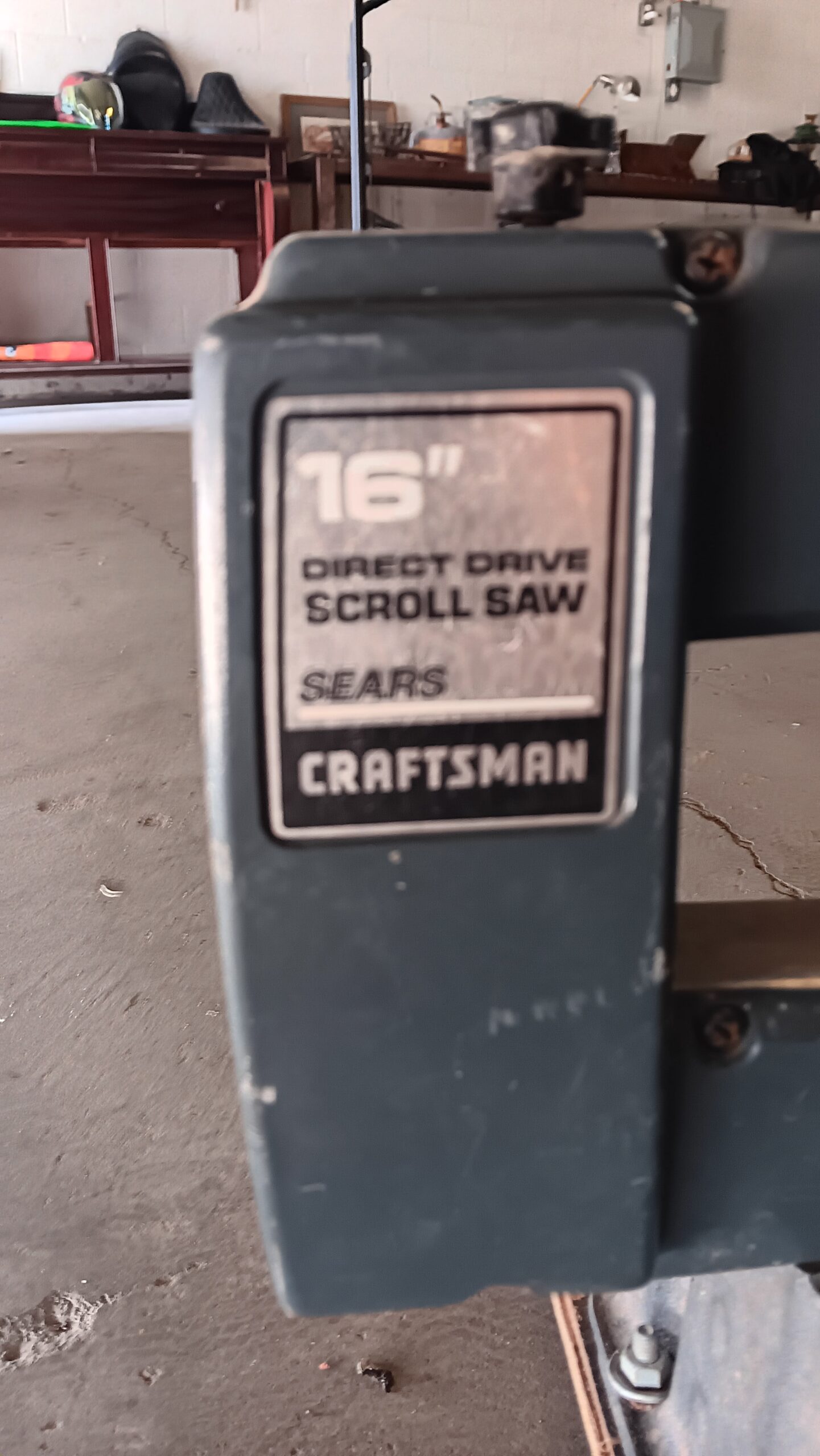 Craftsman 16" Direct Drive Scroll Saw | Variable Speed Woodworking Tool - Image 2