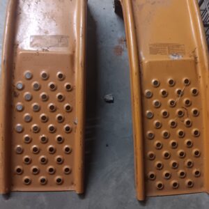 Yellow car ramps