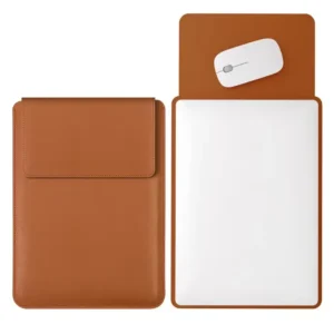 Laptop Bag, 13/13.3/14/15/15.4/15.6/16 Inch, Notebook Computer Mouse Pad, Pu Leather Bladder Bag, Computer Bag Accessories 1