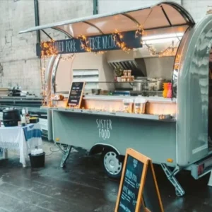 Fully Equipped Towable Food Carts Food Truck with Full Kitchen 1