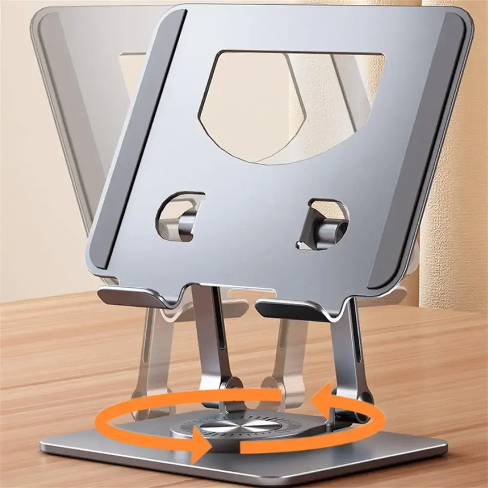 360° Rotatable Tablet Stand Adjustable Foldable Desktop Stand Holder Compatible For 4.7-12 Inch Ipad Pro/Air/Min Laptop Tablet 5