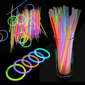 Glow Stick Set 10/20/30PCS Pack Night Glowing Fluorescence Sticks Cheering Props  Festival Home Party Garden DIY Decorations ZYF 1