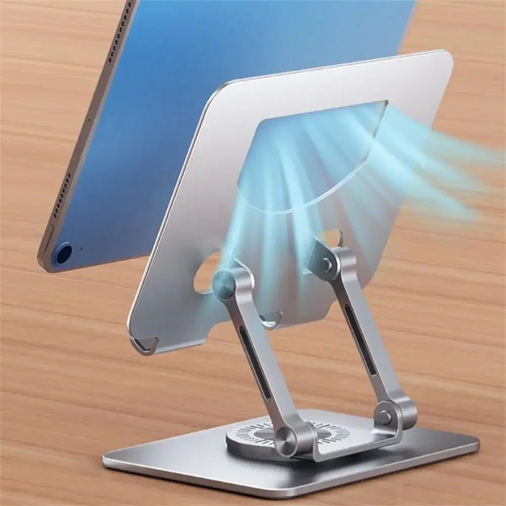 360° Rotatable Tablet Stand Adjustable Foldable Desktop Stand Holder Compatible For 4.7-12 Inch Ipad Pro/Air/Min Laptop Tablet 4