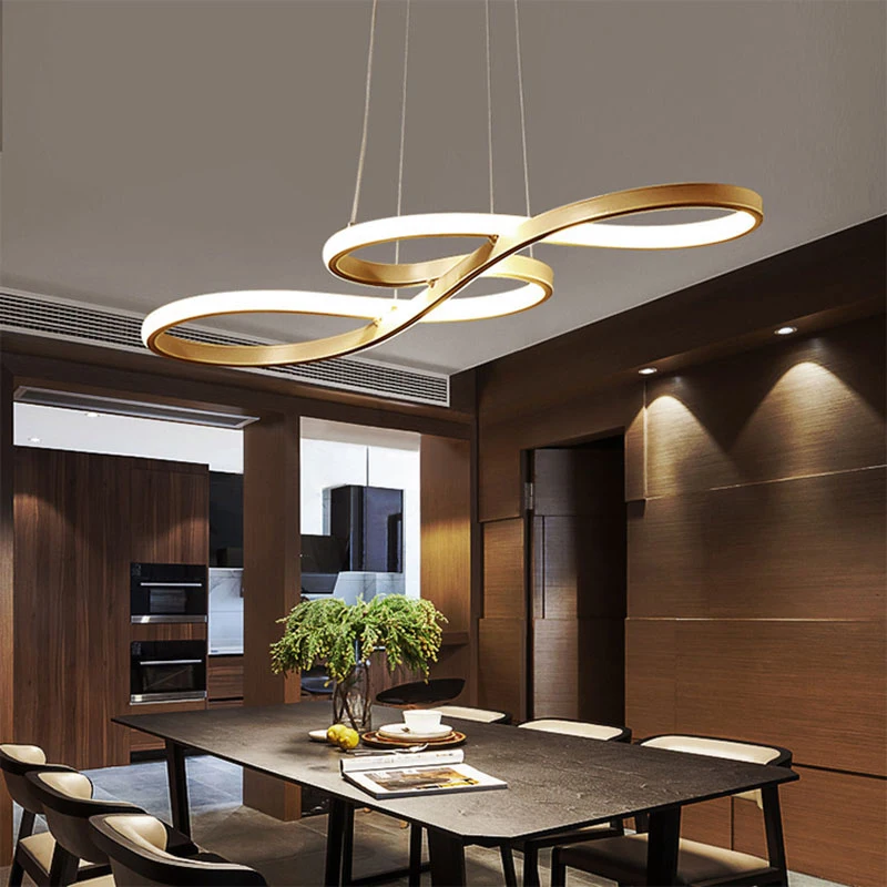 modern kitchen pendant lights remote dimming led