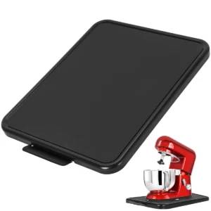Kitchen Appliance Sliding Tray with Smooth Wheels 16.14×11.81×0.8in Sturdy Non-slip Under Cabinet Appliance Rolling Tray 1