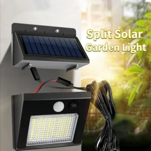 48 LED Split Solar Light PIR Motion Sensor Wall Light Solar Lamp Outdoor IP65 Waterproof Solar Countyard Garden Wall Lamp 1