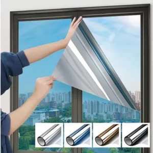 Household Insulated Glass Film Windows Balconies Privacy Protection Sun Protection One-Way Mirrors Window Film Stickers 1