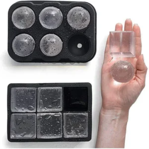 Food Grade Reusable Ice Maker IceCream Tools Ice Ball Mold Round Square IceTray Mold Silicone Ice Cube Mold Kitchen Tools 1