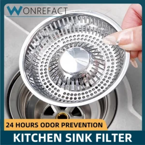 Kitchen Sink Drainage Filter Detachable Sink Food Catcher Sink Strainer Stopper Combo Pop-up Sink Filter Embedded Filter Basket 1