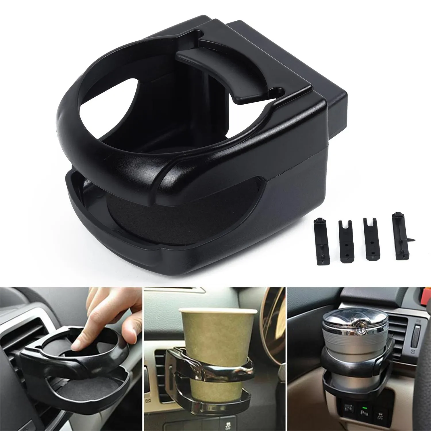Car Truck Drink Water Cup Bottle Car Outlet Air Vent Mount Drink Cup Water Bottle Can Holder Rack Hanging Mount Cup Holder 2
