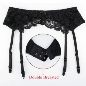 Lingerie Women Sexy Lace Transparent Garters Adjustable Suspender Belt For Stockings Female Erotic Lingerie 1