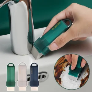 Kitchen Limescale Eraser Faucet Cleaning Tool Reusable Bathroom Sink Brush Cleaning Supplie Stainless Steel Stain Remover Eraser 1