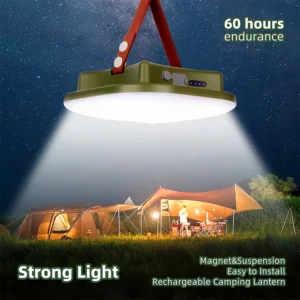 MOSLIGHTING13500maH LED Charging Camping Light With Magnet Portable Torch Fashion Tent Lamp Work Maintenance Emergency Lighting 1