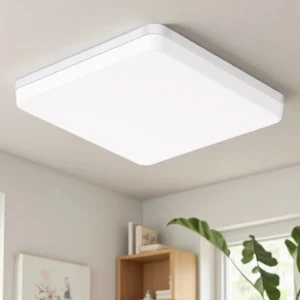 Modern LED Ceiling Lamp 18-48W Flush Mount 3000K-6000K Daylight Home Lighting for Bedroom Living Room Kitchen Hallway 1