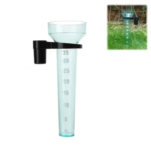 Garden Rain Gauge Clear Scale Rainwater Measuring Device Conical Precipitation Tool for Yard Farm Plant Gardening 1