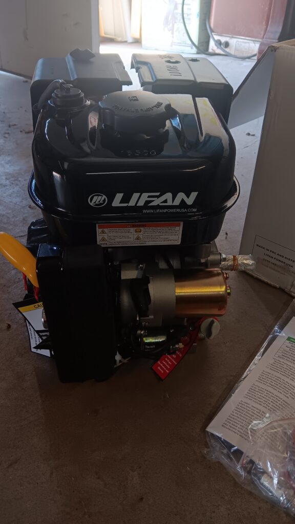 Brand new in box Lifan 7.0 hp motor
