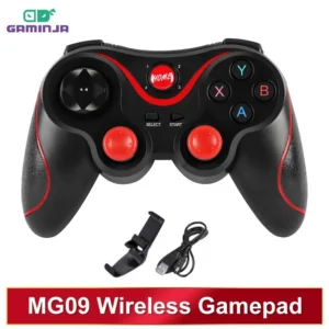 GAMINJA Wireless Bluetooth Gamepad PC Game Controller Gaming Joystick For Android Mobile Phone TV Box Playstation 3 Tablet PC 1