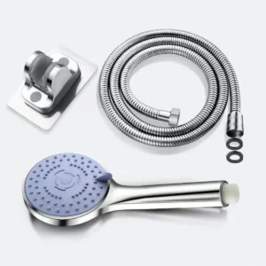 5 Modes Rain Shower Head High Pressure Hand Held Universal Shower Head Save Water Bathroom Shower Set Bathroom Accessories 1