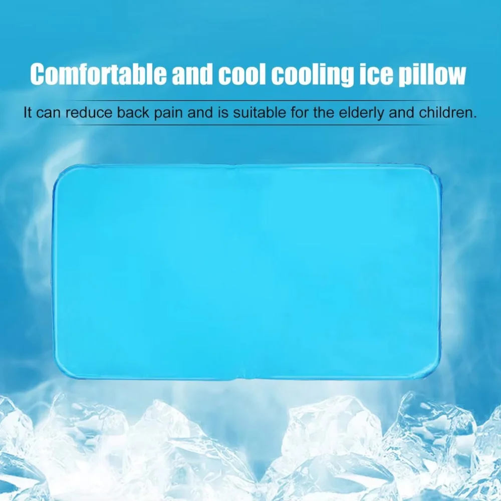 Cooling Pillow Gel Cooling Mat and Cooling Pillow Sleeping Pad Easy-to-Use Summer Cool Pillows Cold Pillow for Kids Students 4
