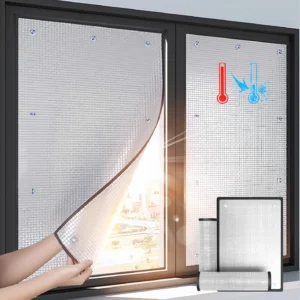 House Blackout Window Film Sun Shade Insulation Aluminum Foil Pad Balcony Room Car Glass UV Protection Curtain Screen Tools 1