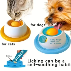 New Dog supplies Anti-overturning Pet toys anti-greedy bite-resistant anti-boring artifact kittens cats dog licking supplies 1