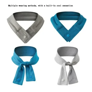 Cooling Ice Scarf Ice Scarf with A Natural Cool Feeling Sweat-wiping Towel Outdoor Ice Belt Sports Headscarf Cooling Cold Towel 1