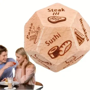 Food Determines Dice Romantic Couple Game For Date Nights And Celebrations Anniversary Valentine s Day Birthday And Christmas Gi 1