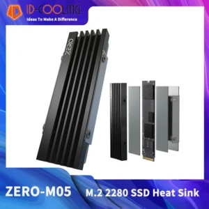 ID-COOLING ZERO M05 M.2 NVME Solid State Drive Heat Sink M.2 SSD Cooler M2 Hard Drive Heat Sink 1