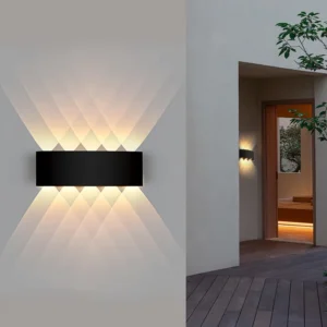 LED Wall Lamp 4/6/8/10 Outdoor Wall Lamps Up And Down Towards Lighting For Indoor Room Decoration Garden Lighting Street Lights 1