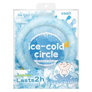 Neck Cooling Tube Wraps Ice Ring Neck Cooler Personal Ice Pack Wrap for Hot Weather Gel Reusable Wearable Gel Coolin 1