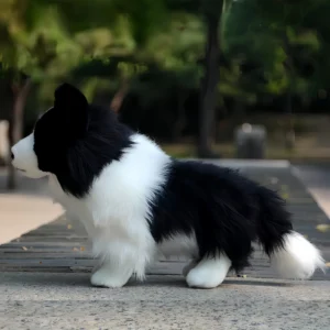 Border Collie Plush Toy Dog 11.8 Inch Kids Plush Toy Perfect Gift for Boys and Girls 1