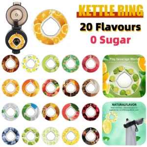 Scented Pods Air Flavour Scent Pods Drink More Water Fragrance Ring 0 Sugar Used In 650ML Fruit Flavoured Drinking Bottle 1