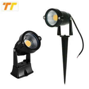 LED COB Spike Lawn Lamp 7W 10W 15W 5W Outdoor Garden Lighting Waterproof Lighting Led Garden Path Spotlights AC85-265V DC12-24V 1