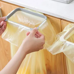 Foldable Kitchen Trash Can Trash Bin Hanging Trash Garbage Bag Waste Bin For Kitchen Storage Holders Trash Racks 1