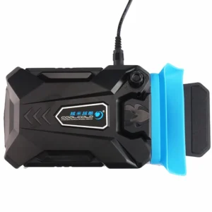 COOLCOLD K27 Portable Notebook Laptop Cooler USB Air Extracting Cooling Vacuum Fan Radiator Laptop Notebook Cooler 1