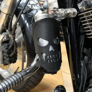 Bicycle Motorcycle Drink Bottle Holder Leather Cup Drink Can 1