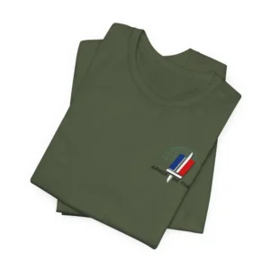 French Army Land Army Armée de terre T-shirt Short Sleeve Casual 100% Cotton Shirt 1