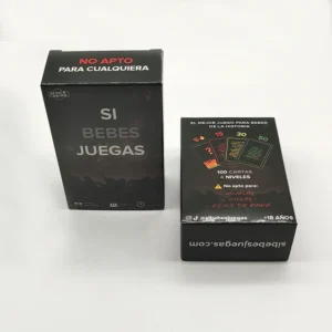 New Arrival Paper Board Game Drinking Cards Game In Spanish Adult Drunk Card For Party 1