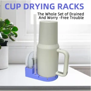 high quality tumbler dry store rack rack Tumbler Drying station for cleaning cups and storage Water cup holder 1
