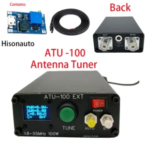 Hisonauto ATU-100 ATU100 Automatic Antenna Tuner 7x7 ATU-100mini by N7DDC assembled machine ready for use 1