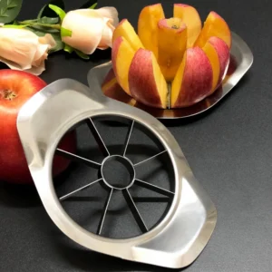 Kitchen Gadgets Stainless Steel Comfort Handle Divider Apple Cutter Vegetable Fruit Tools 1