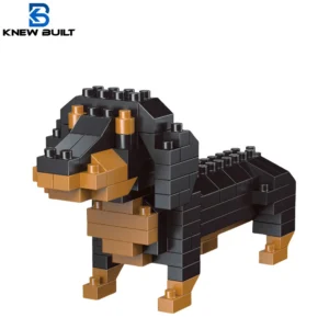 Knew Built Super Mini Dogs Dachshund Building Blocks Toys Kit: Corgi, Poodle & Entry-level Learning, Interactive Playtime, Gift 1