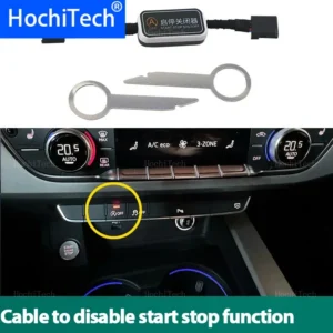For Audi A4 S4 RS4 B9 2016-2024 Car Automatic Start and Stop Engine Off Device Control Sensor Auto Stop Canceller 1