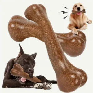 Natural Non-Toxic Dog Bone Chew Toy Nearly Indestructible Anti-Bite Puppy Chew Toy for Small Medium Large Dogs Pet Chew Toy 1