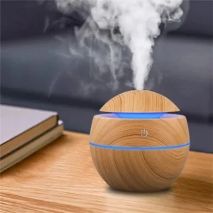 Humidifier Electric Air Aroma Diffuser Wood Ultrasonic Air Humidifier Essential Oil Aromatherapy Cool Mist Maker for Bedroom 1