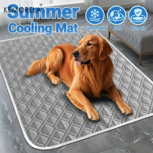 KEMORELA 1PC A Pet Cooling Pad Ceiling Washable And Anti Slip Bottom Large Dog Cooling Bed And Cat Ice Pad Cooling Pad For Pets 1